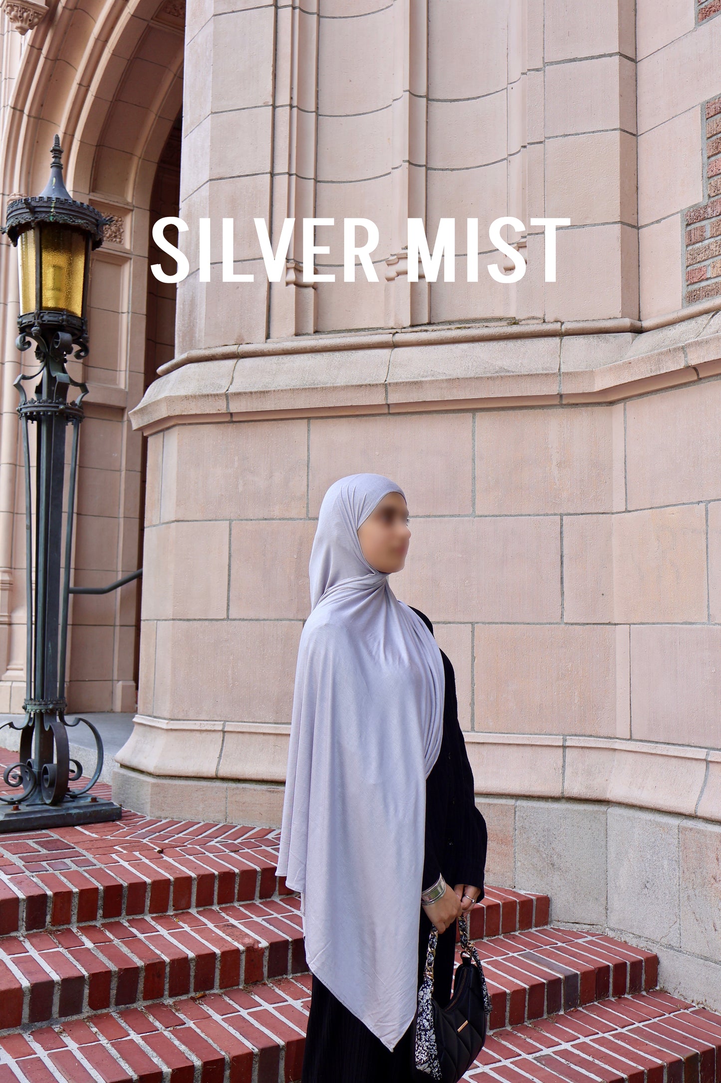 SILVER MIST JERSEY HIJAB
