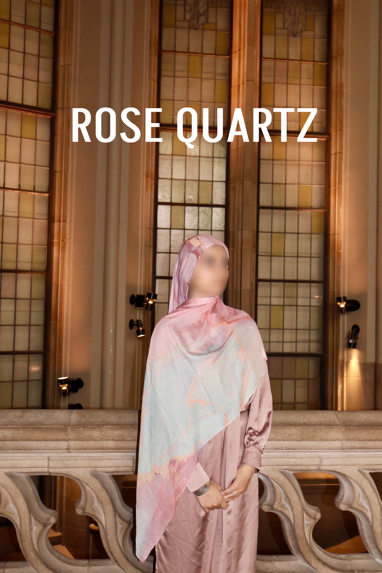 ROSE QUARTZ MODAL HIJAB