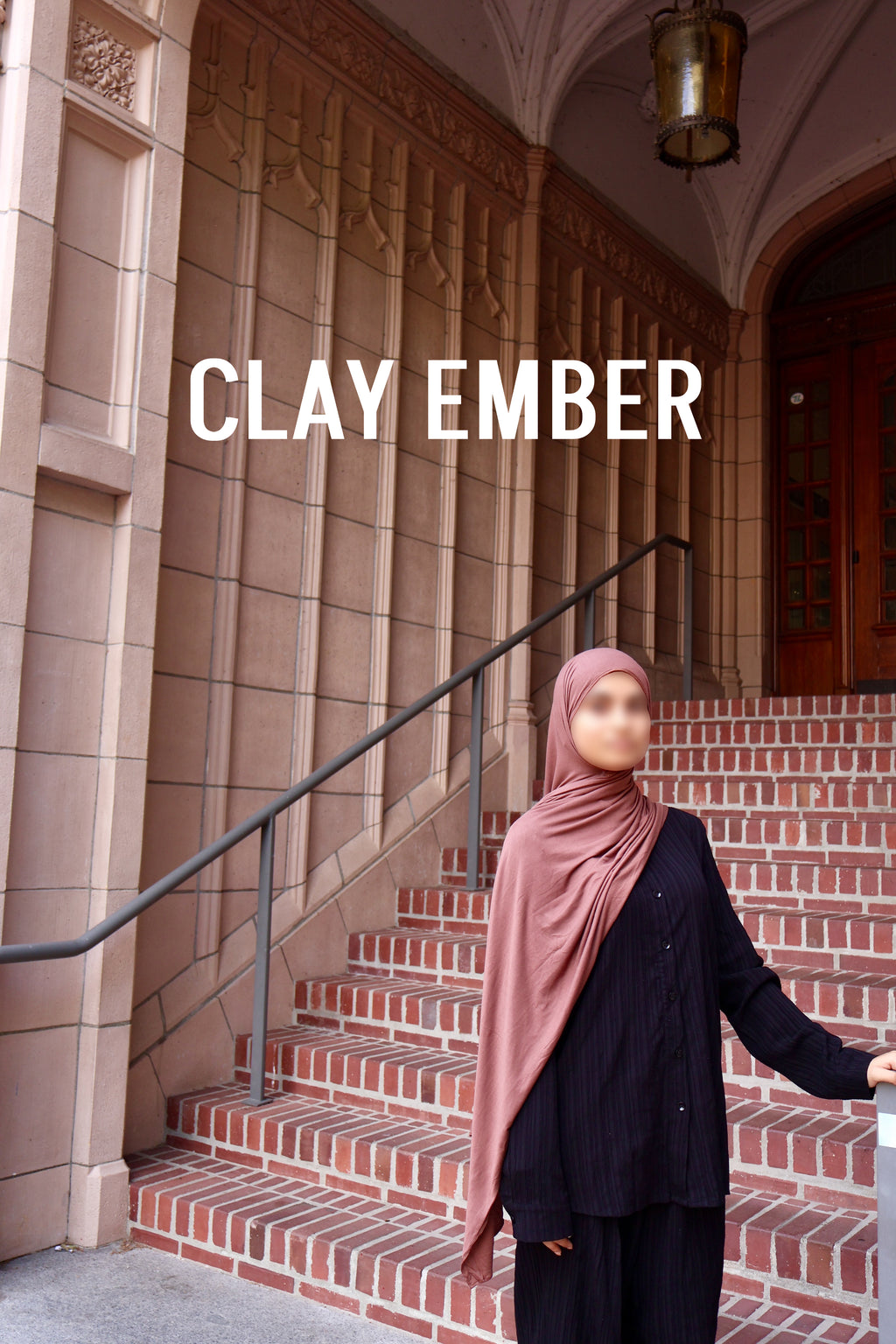 CLAY EMBER JERSEY HIJAB