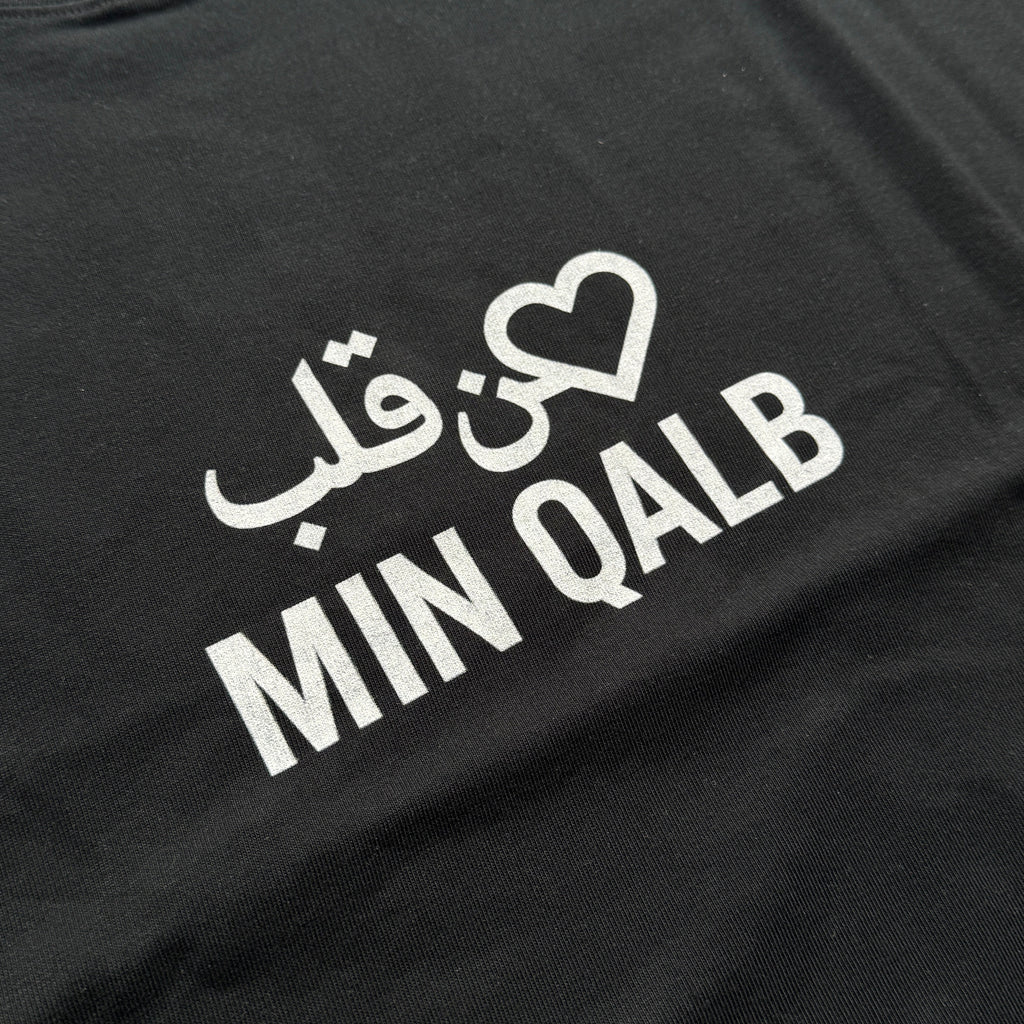 BLACK LOGO TEE