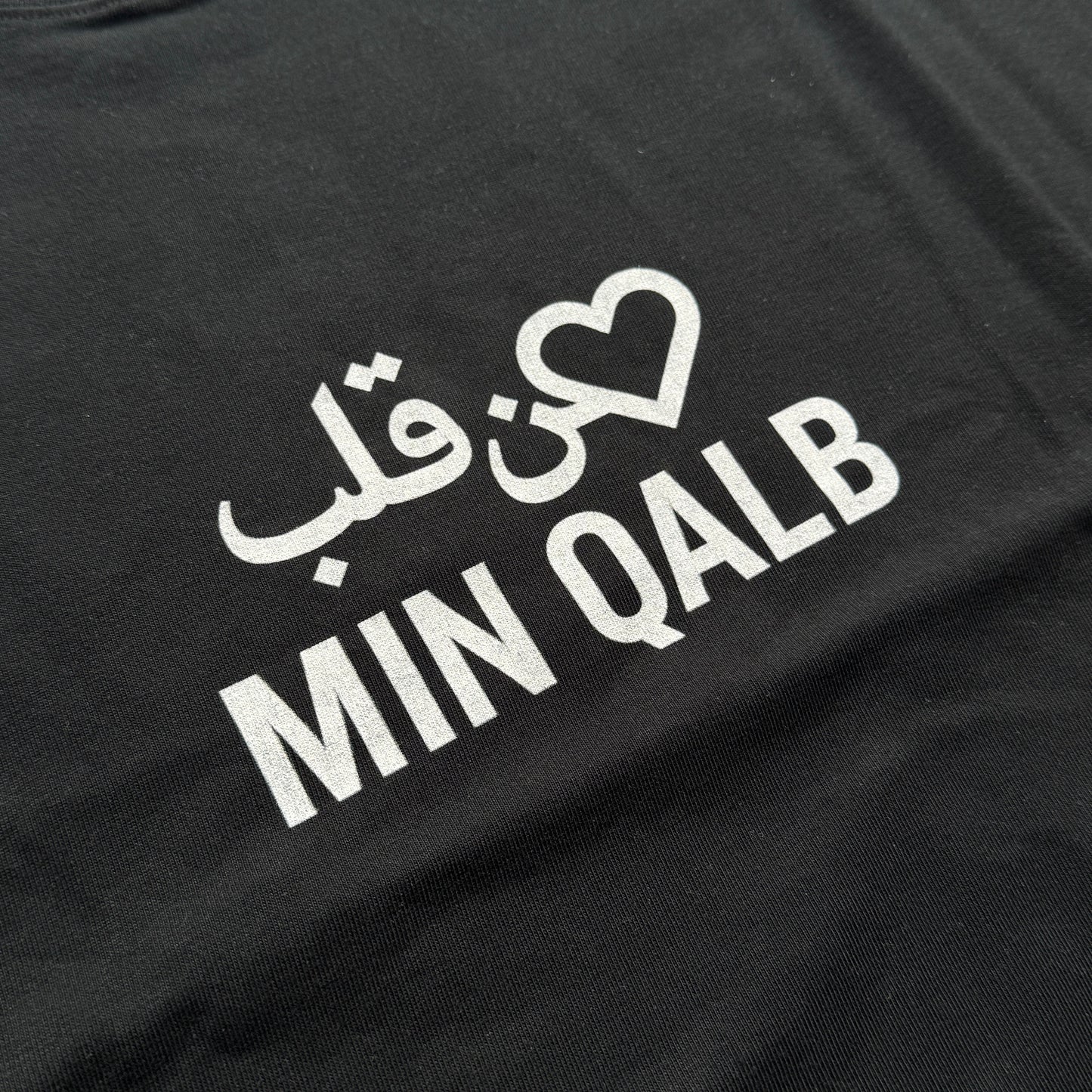 BLACK LOGO TEE