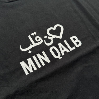 BLACK LOGO TEE