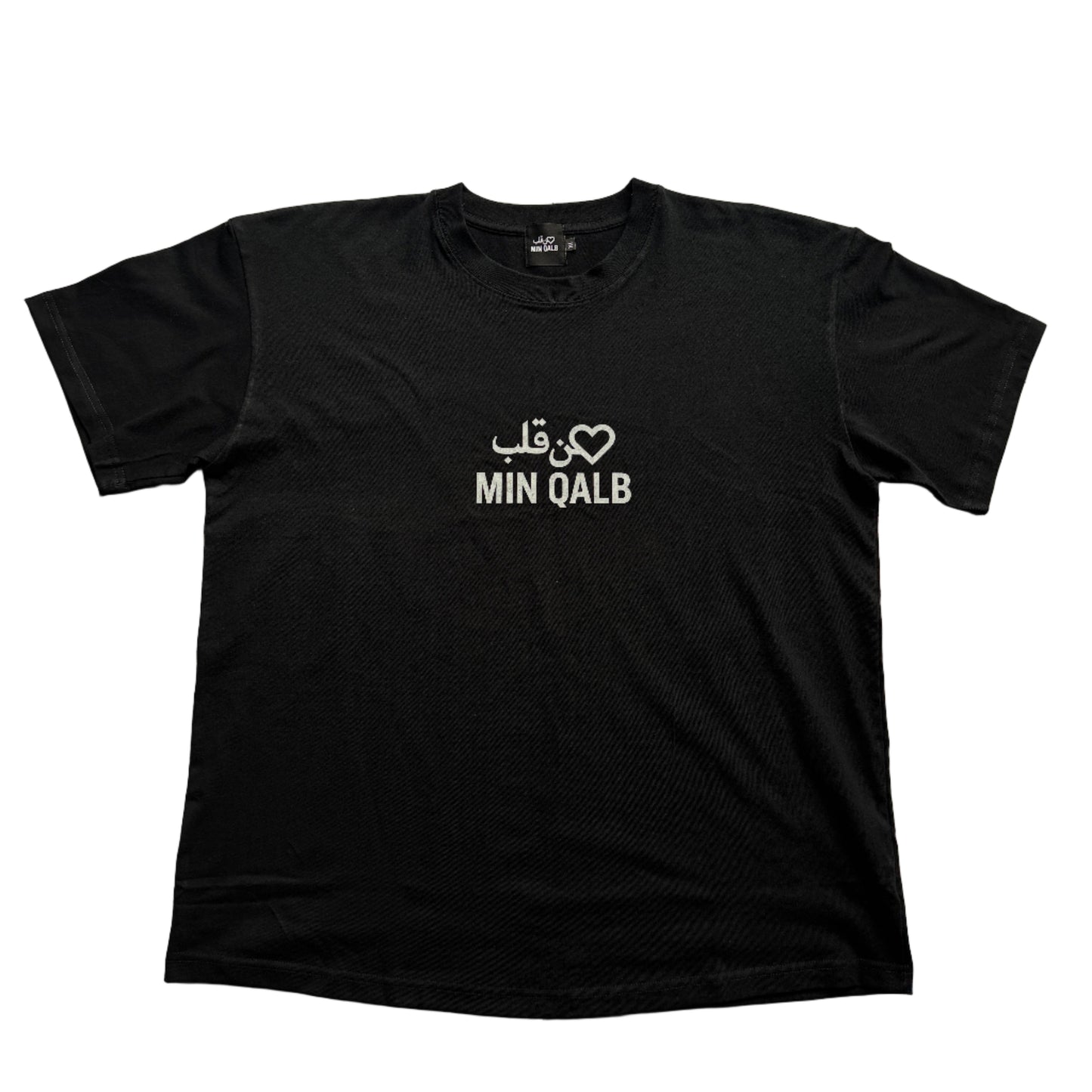 BLACK LOGO TEE